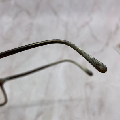 Vintage Brown Acrylic Aviator Sunglasses Eyeglasses Frames TG7-G2-4