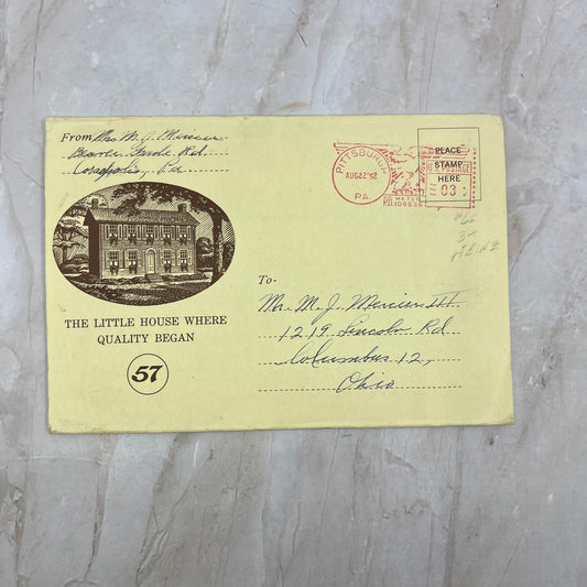 1952 H.J. Heinz Company Pittsburgh PA Souvenir Folder Book Views PXS