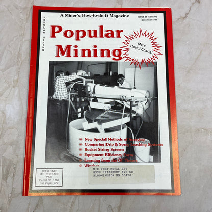 1989 Dec - Popular Mining Magazine - Treasure Hunting Gold Prospecting M19