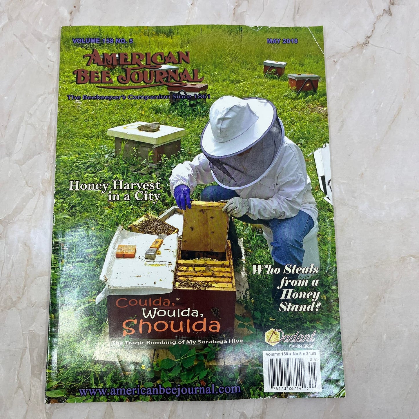 2018 May American Bee Journal Magazine Bees Beekeeping Honey M8