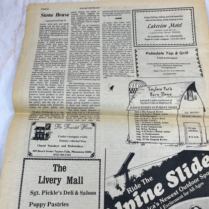1979 Summer The Dalles Visitor Newsletter St Croix Falls WI Taylors Falls MN M11