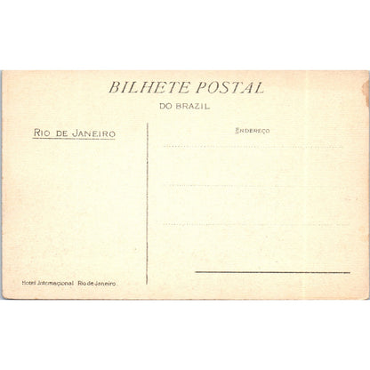 1950s Rio De Janeiro Brazil Hotel Internacional Vintage Original Postcard PD3
