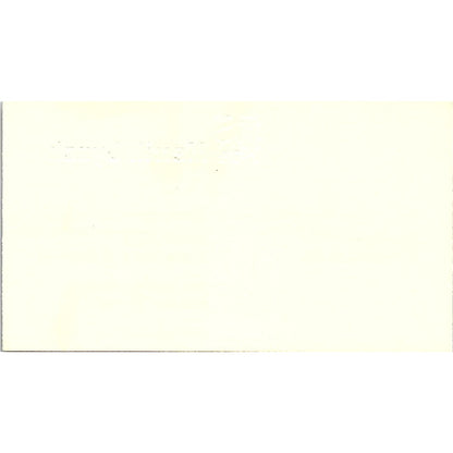 Merrill Lynch Joy Evans Account Executive Houston Texas Business Card SB4-B1