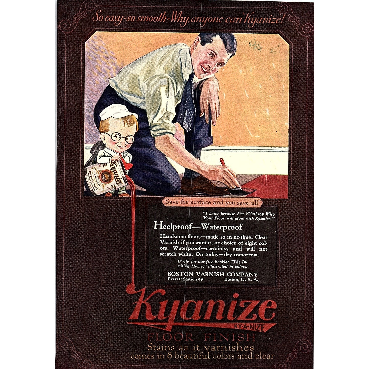 Holeproof Hosiery Co Milwaukee WI Lingerie Cole S Phillips Art c1920 Ad AF8-9