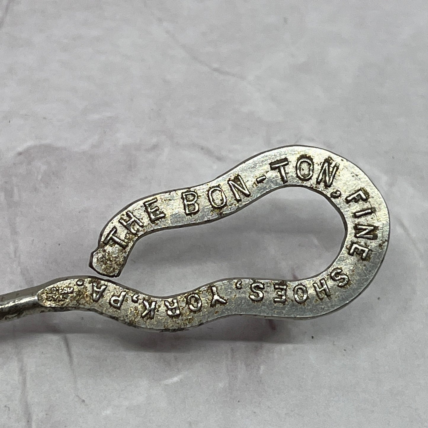Vintage The Bon-Ton Fine Shoes York PA Shoe Button Hook SE2