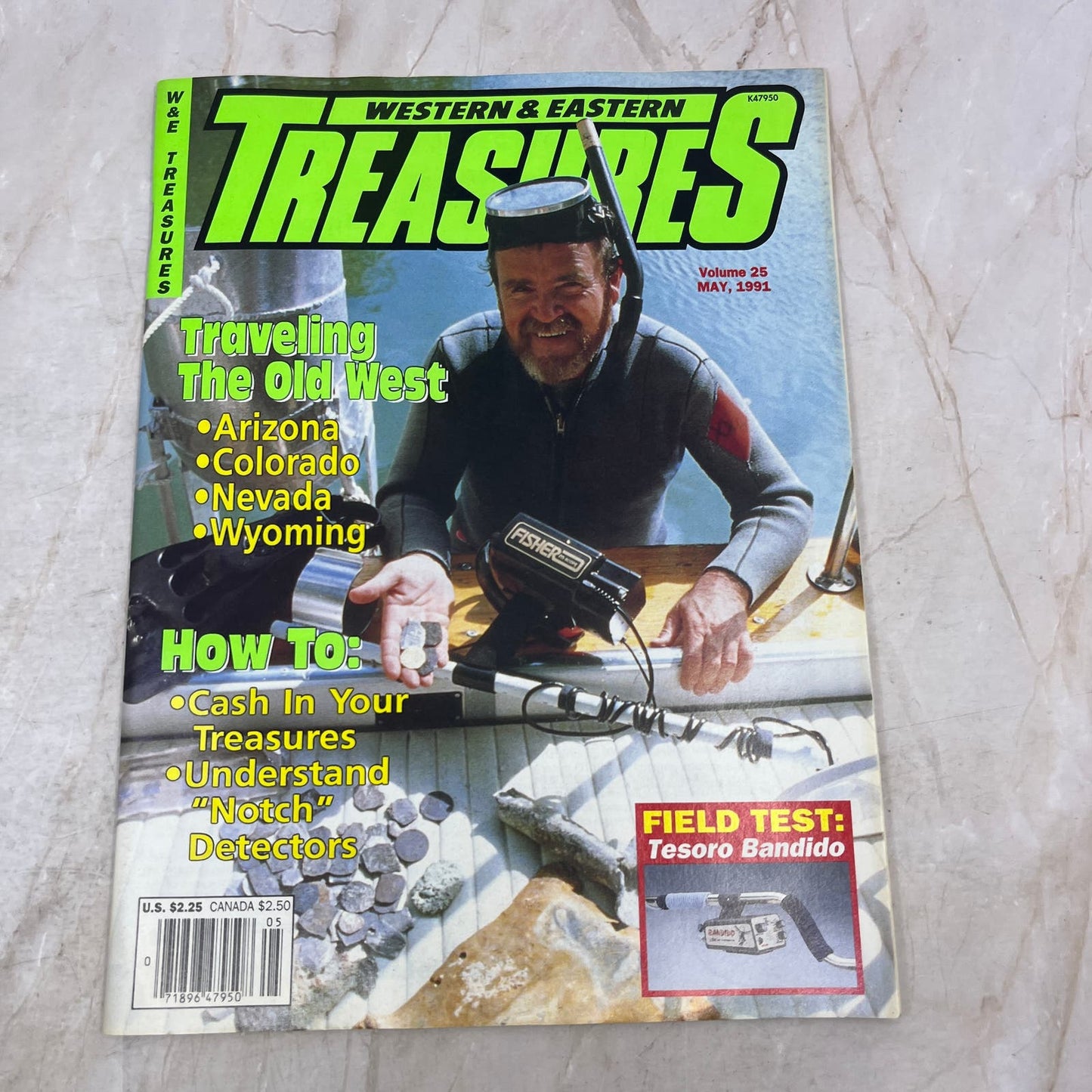 1991 May - Western & Eastern Treasures Magazine - Treasure Hunting Gold M12