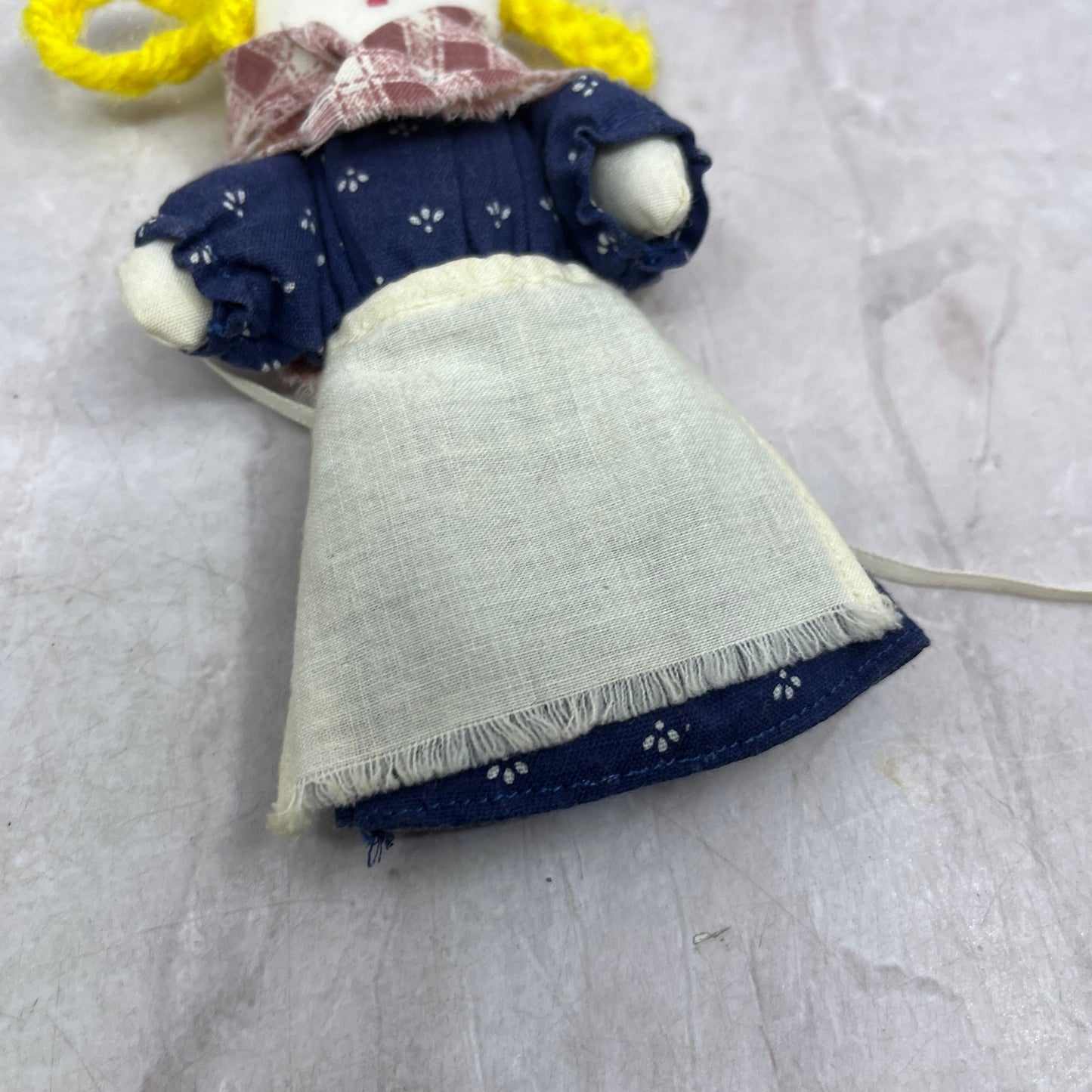 Vintage Handmade Kirsten American Girl Doll's Toy Doll Sari w/ Shawl