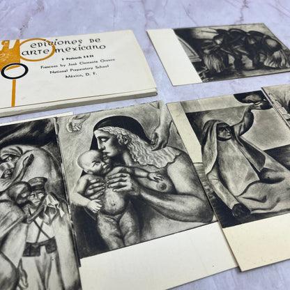 Vtg Ediciones De Arte Mexicano 5 Postcards José Clemente Orozco Mexico TJ5-EL