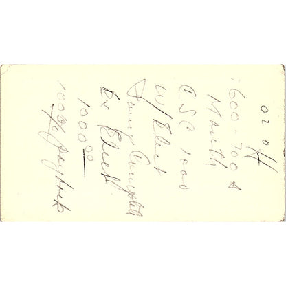 Galvin Enterprize Galco Vending Eugene OR Vintage Business Card SE5-B1