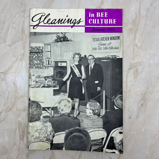 1963 Jan Gleanings in Bee Culture Beekeeping Magazine A.I. Root Co Medina OH TD5