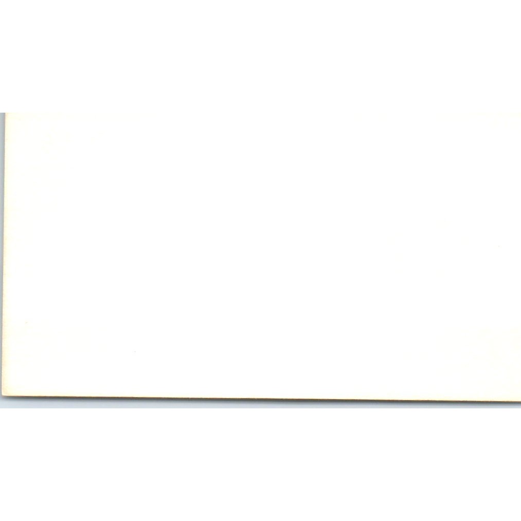 Fresno CA Motel 6 Vintage Business Card SD8-B22