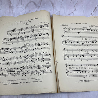 1908 Oh, You Kid! Edgar Selden Georgie Kelly Antique Sheet Music Ti5
