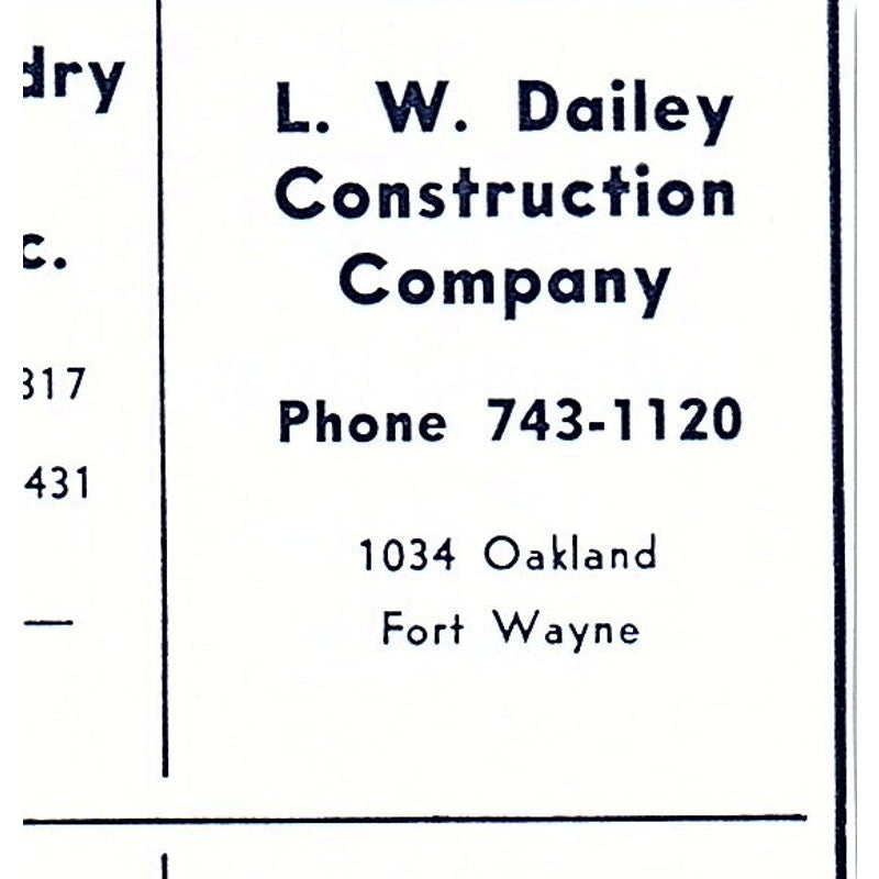 Lawton Nursing Home 1649 Spy Run Fort Wayne Indiana 1964 Ad AG1-S12