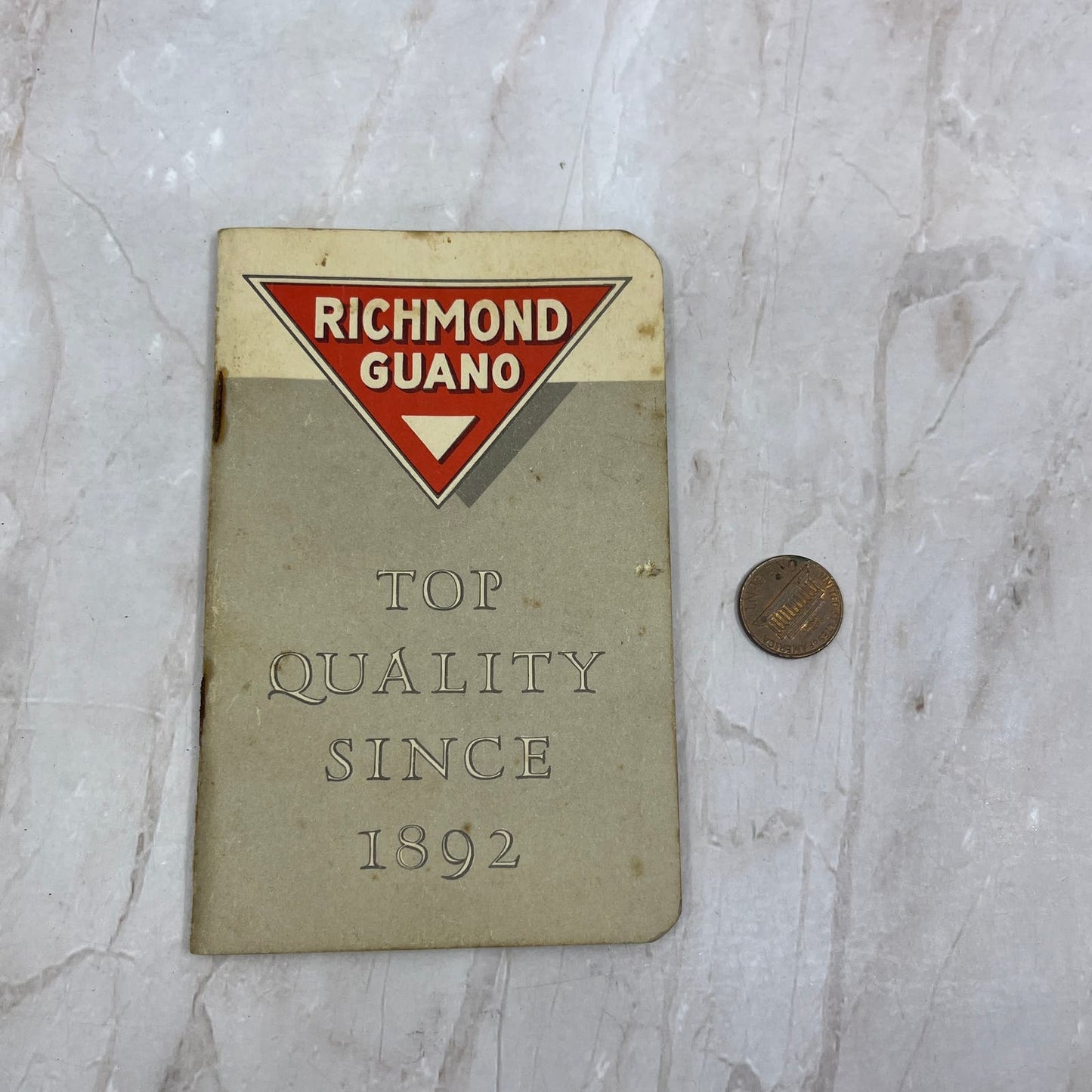 1956 Richmond Guano Advertising Pocket Notebook TG8-VV