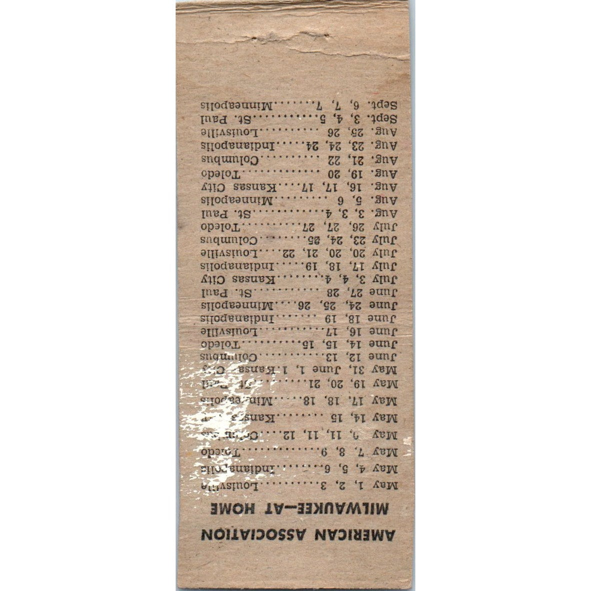 The Neon Bar Norman Wood Milwaukee Pinup Vintage Matchbook Cover SF4-Y8