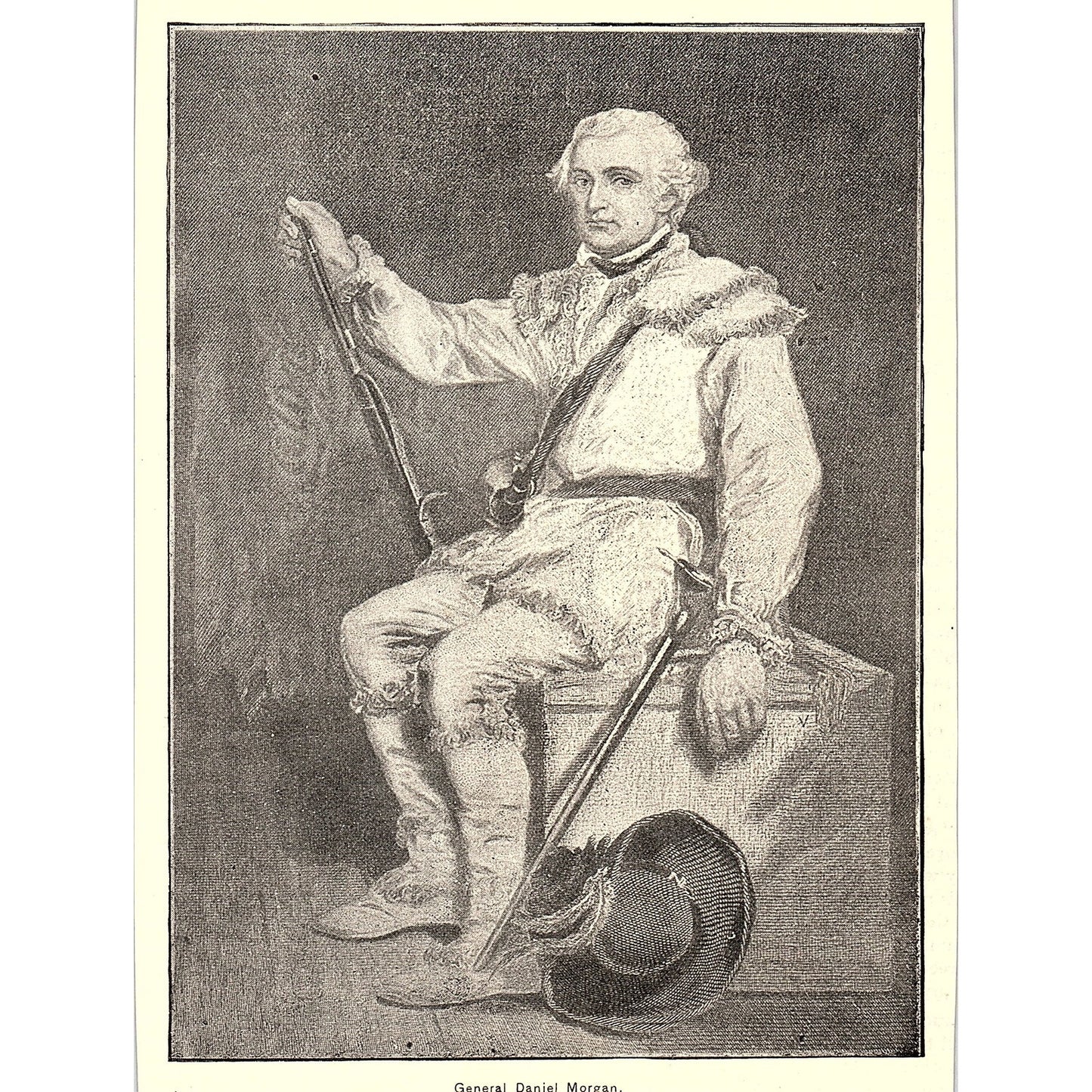 General Daniel Morgan 1892 Art Print AG2-9