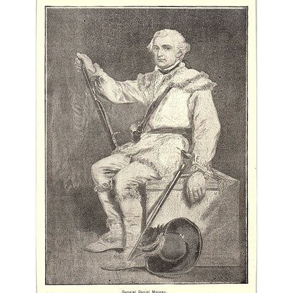 General Daniel Morgan 1892 Art Print AG2-9