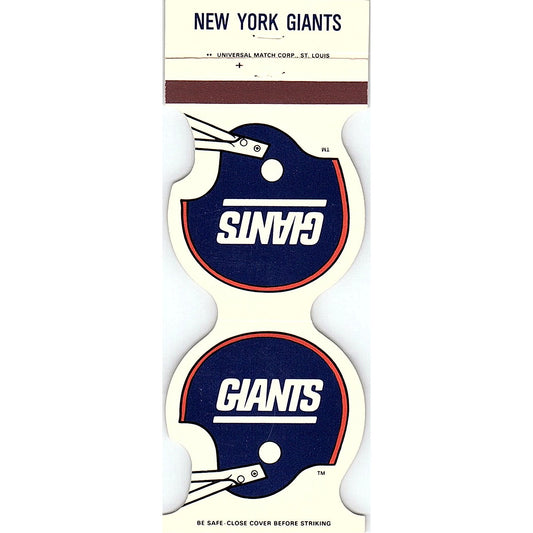 New York Giants Art Houses & Morris Pasternak Quebec Vintage Matchbook MM7-1