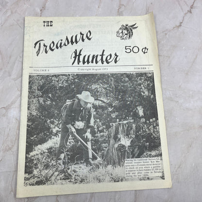 1973 Aug- The Treasure Hunter Newsletter - Ken Marquiss Metal Detectors M18