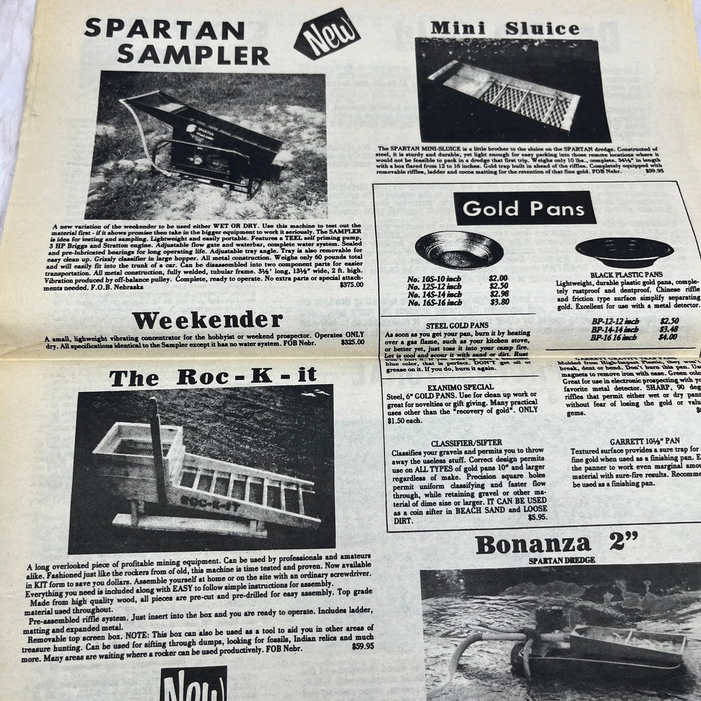 1982 - Exanimo Treasure Hunting Catalog Fremont Nebraska M11