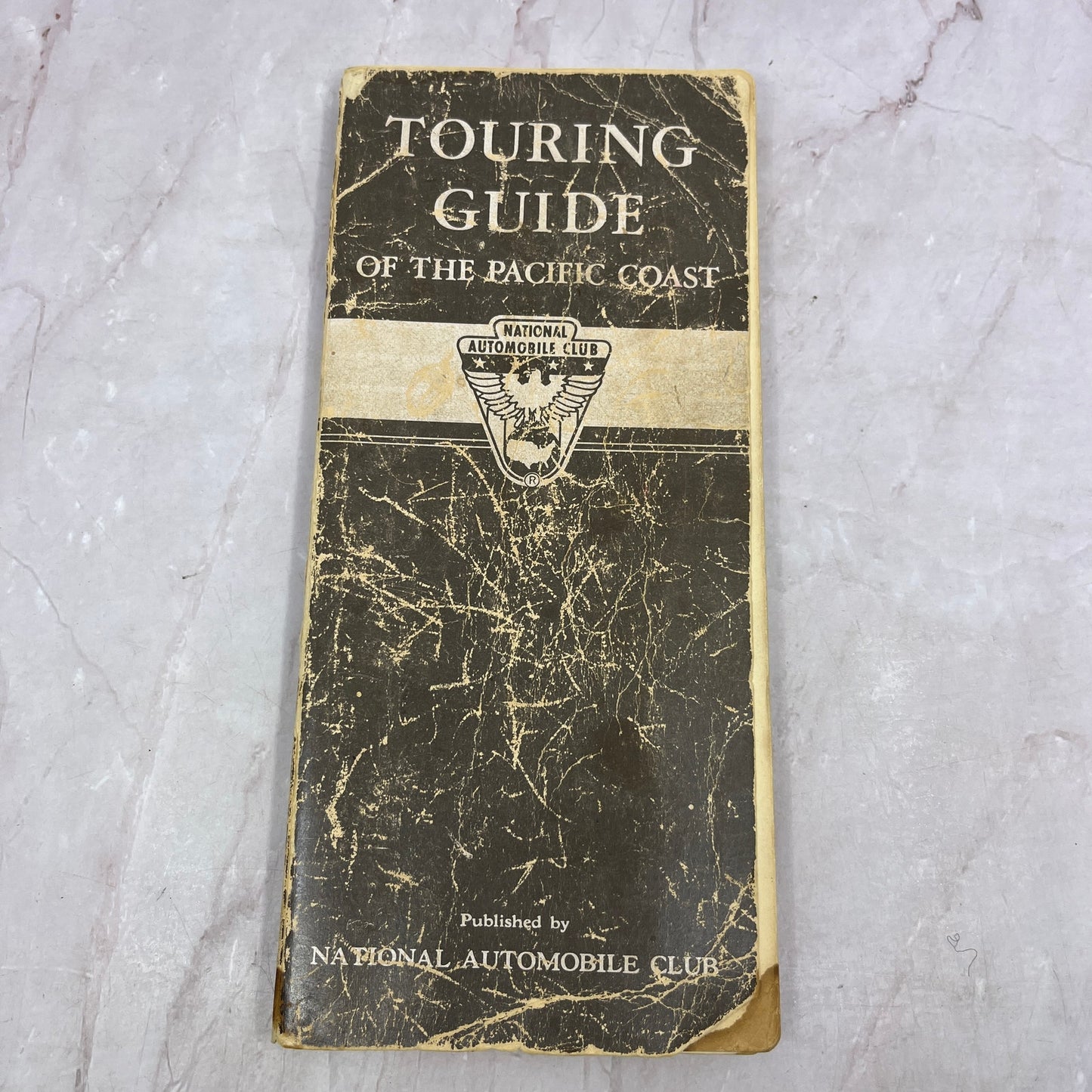 Vintage National Automobile Club Touring Guide of the Pacific Coast TH9-CB