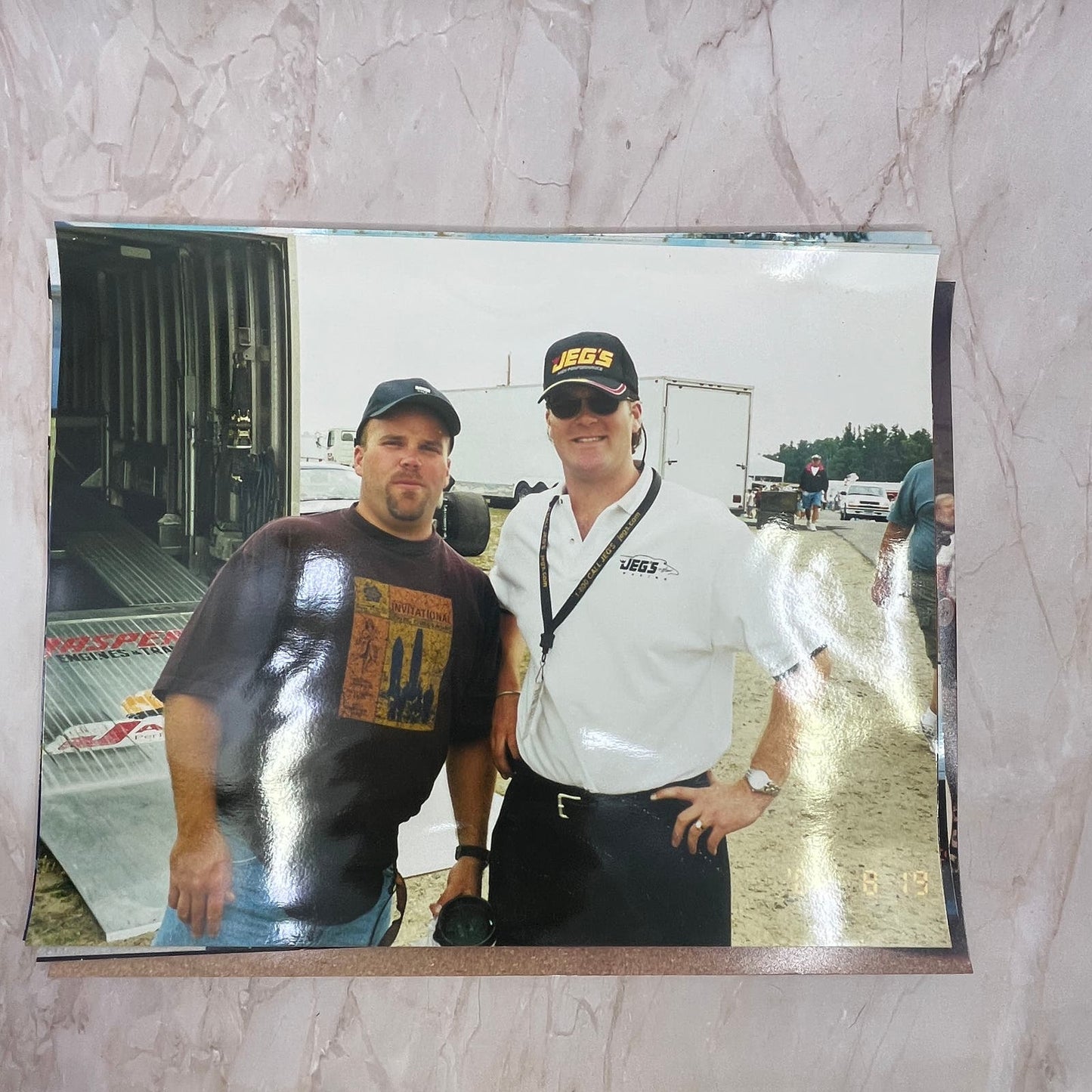 c2000 Lot of 7 Car Auto Racing Photos Nascar Formula 1 - 11x14" FL6-2