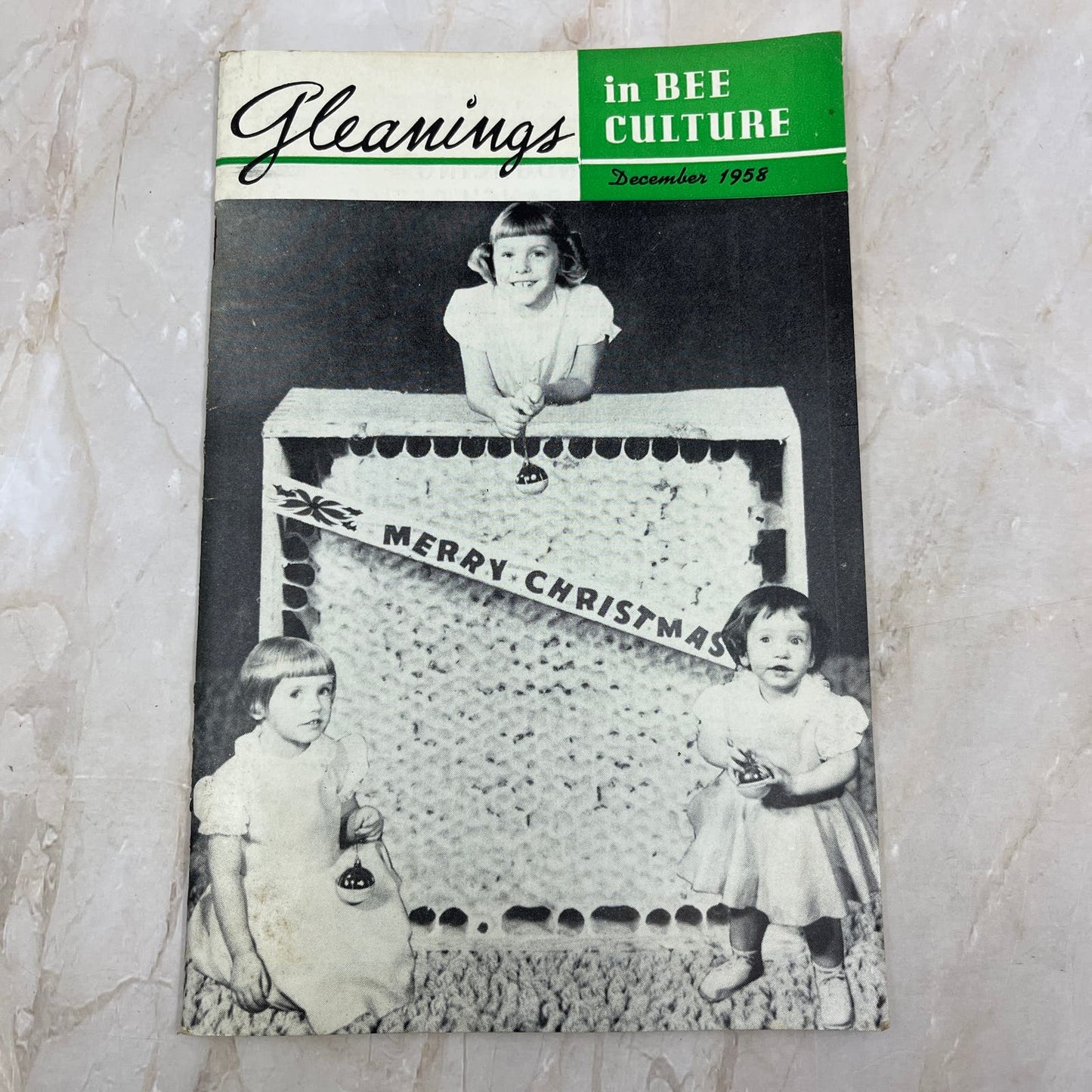 1958 Dec Gleanings in Bee Culture Beekeeping Magazine A.I. Root Co Medina OH TD5