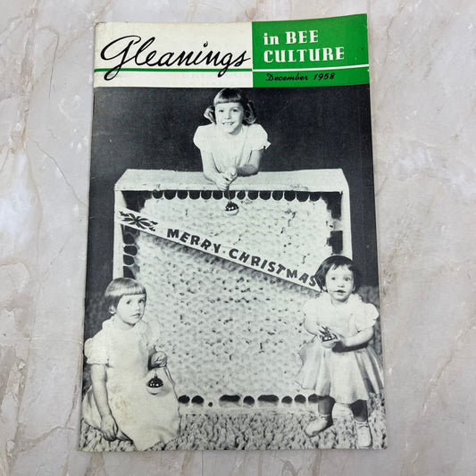 1958 Dec Gleanings in Bee Culture Beekeeping Magazine A.I. Root Co Medina OH TD5