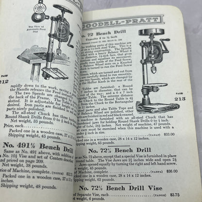 1926 Goodell-Pratt Company Greenfield Massachusetts Catalog No. 16 TC5