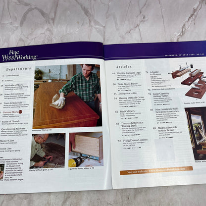 Shaping Cabriole Legs - Oct 2000 No 144 Taunton's Fine Woodworking Magazine M33