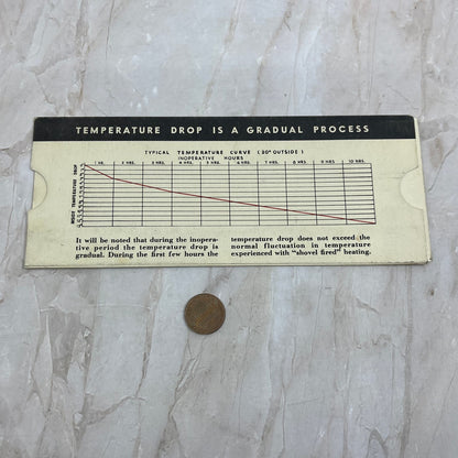 1936 Delco-Heat Temperature Change Calculator Delco-Frigidaire TF5-L2