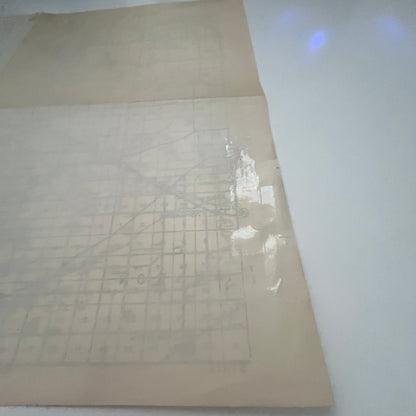 1920s Walworth County Wisconsin Full County Fold Out Plat Map 13.25" K28