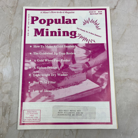 1988 Mar/Apr - Popular Mining Magazine - Treasure Hunting Gold Prospecting M19