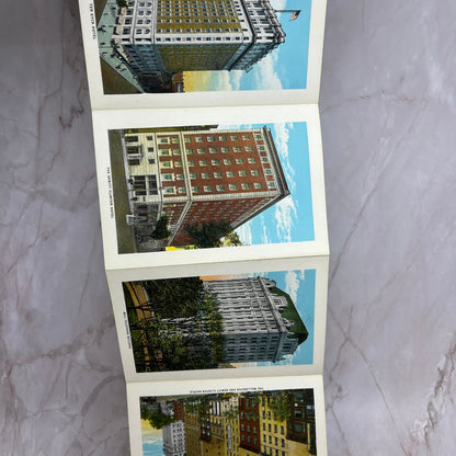 Vintage Albany New York Souvenir Postcard Book P9-1