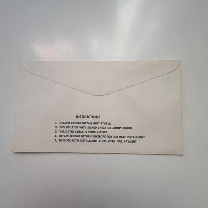 Earl V. Zehnder Dakota County Treasurer Hastings MN Postal Envelope AJ4-H4