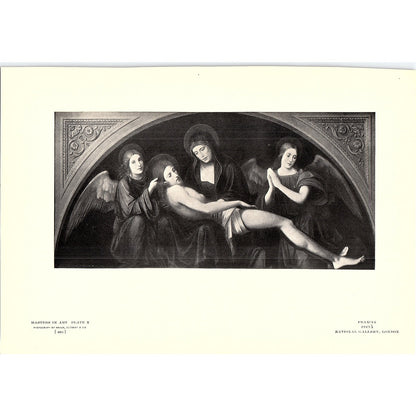 Pietà - Francia - 1906 Litho Art Print AF5-3