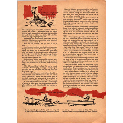The ABC's of Catching Fish by Homer Circle 8 Page 1966 Article SI11