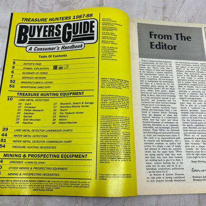 1987-88 Western & Eastern Treasures - Treasure Hunters Buyers Guide M20