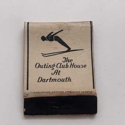 The Outing Club House at Dartmouth Vintage Matchbook Cover TB8-MB-2