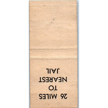 Ronnie's Tavern Minong Wisconsin Vintage Matchbook Cover SD4-Y14
