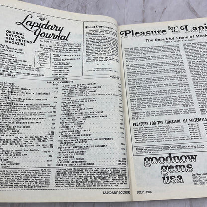 Falcon or Buzzard - Lapidary Journal Magazine - Jul 1976 M28