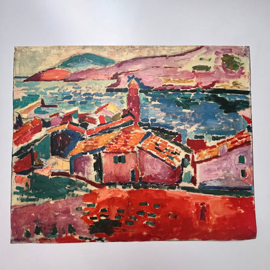 Landscape in Collioure - Henri Matisse 1960s Lithograph Art Print V32-2