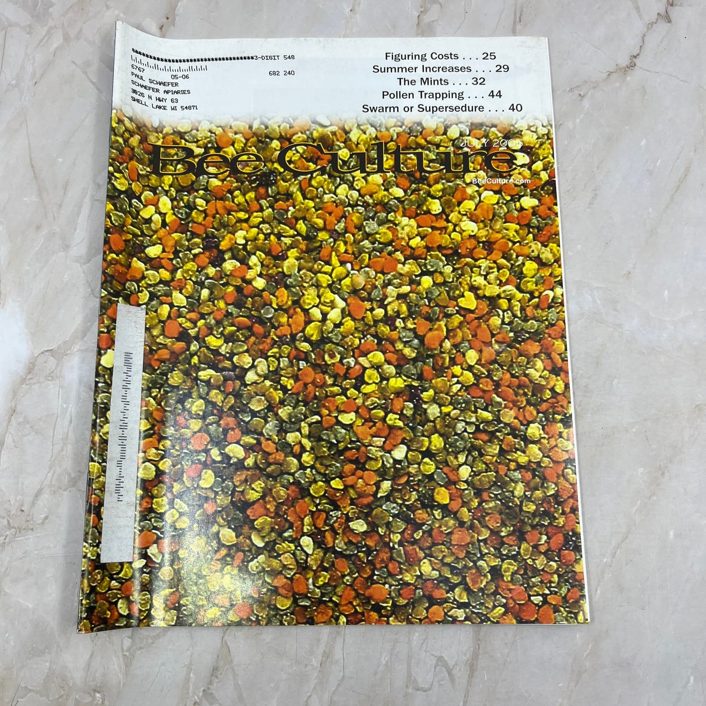 2005 July Bee Culture Magazine - Magazine of American Beekeeping M7