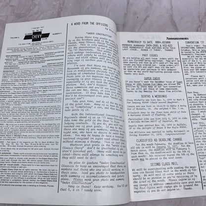 Euell Paul Sedan - '55, '56, '57 Classic Chevy World Magazine - Jan 1977 M30