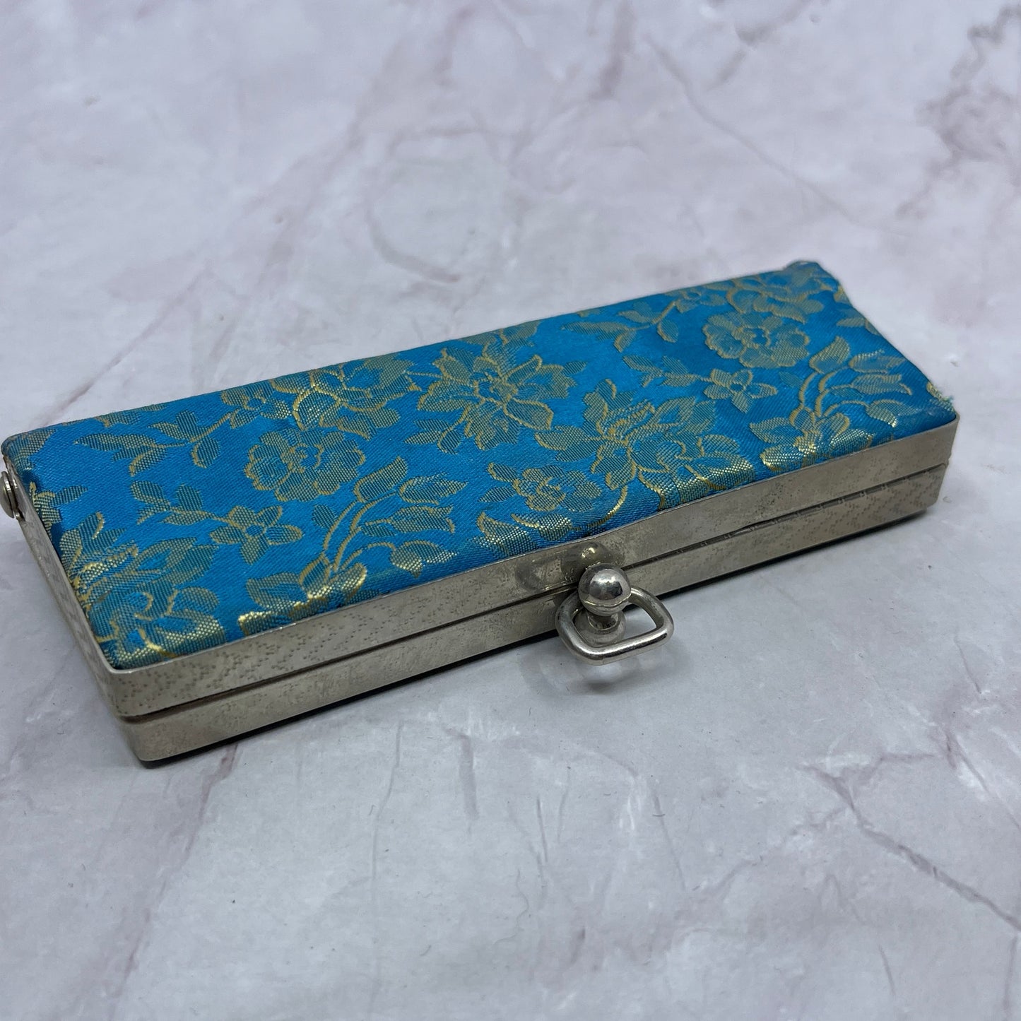 Vintage Eyeglasses Case Monogrammed Ernest D Helmick MD Harrisburg PA SC1