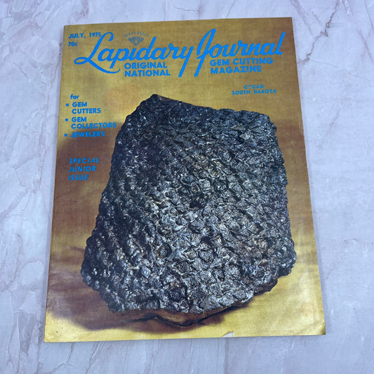 Cycad South Dakota - Lapidary Journal Magazine - Jul 1975 M28