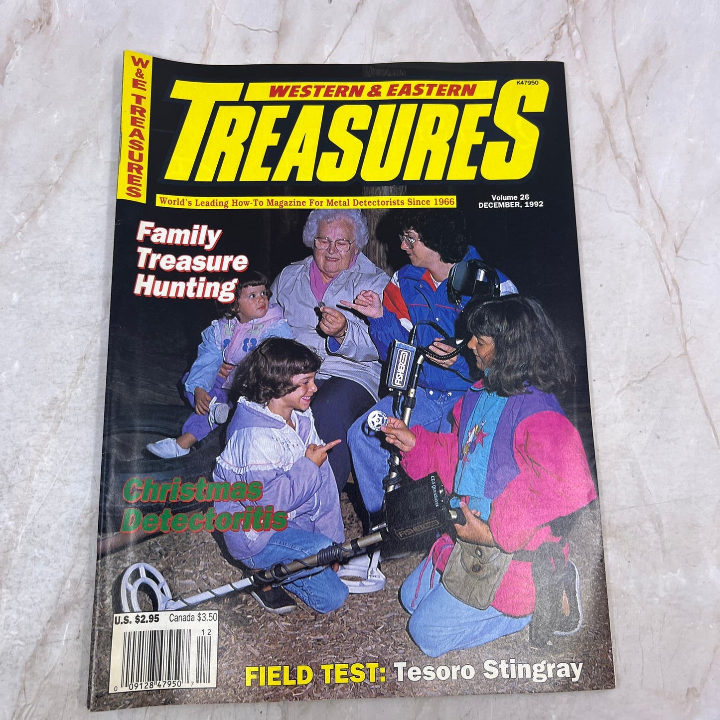 1992 Dec - Western & Eastern Treasures Magazine - Treasure Hunting Gold M12