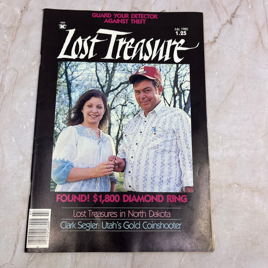 1980 July - Lost Treasure Magazine - Treasure Hunting Gold Prospecting M15