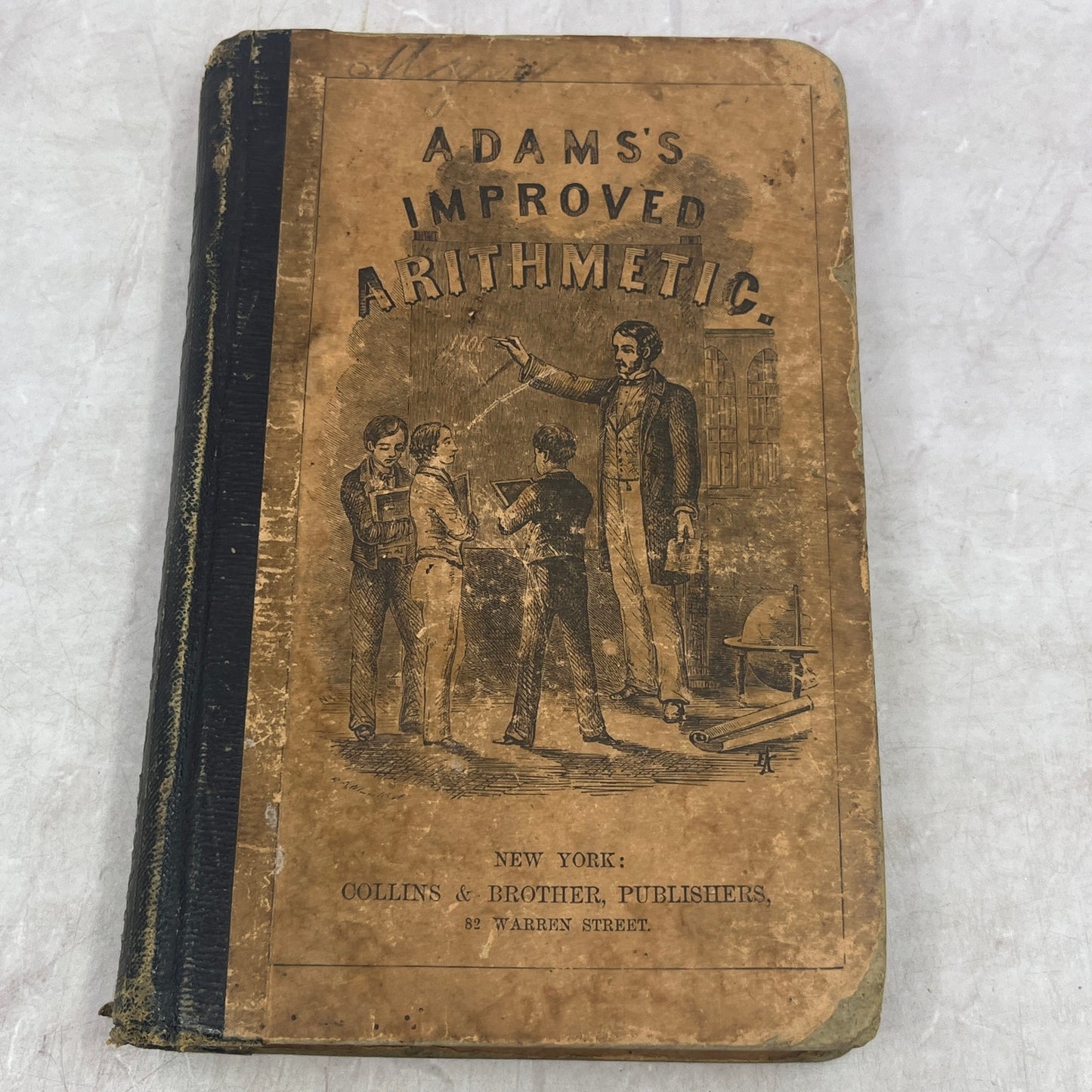 1862 Adams's Improved Arithmetic Daniel Adams TB6-OB