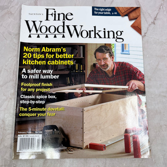 Norm Abram Kitchen Cabinets - Feb 2008 No 196 - Fine Woodworking Magazine M36